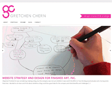 Tablet Screenshot of gretchenchern.com